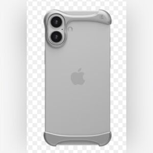 Brand New Arc Pulse Aluminum Case – iPhone 16 Plus (Matte Silver) SOLD OUT